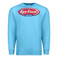 Ocean Blue keyfood fresh Premium Sweatshirt - linhVisuals