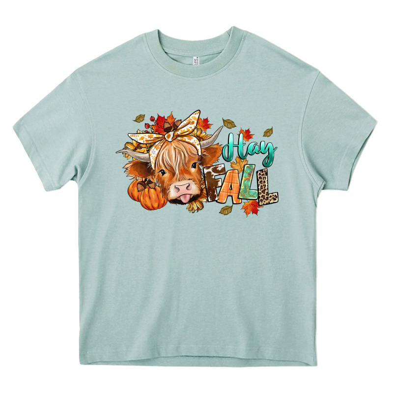 Hay Fall Heavy Core Tee by CowGirlArtShop | Teevron