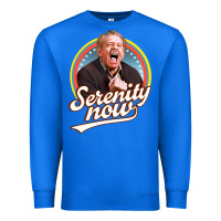 True Royal serenity later serenity now Premium Sweatshirt - linhVisuals
