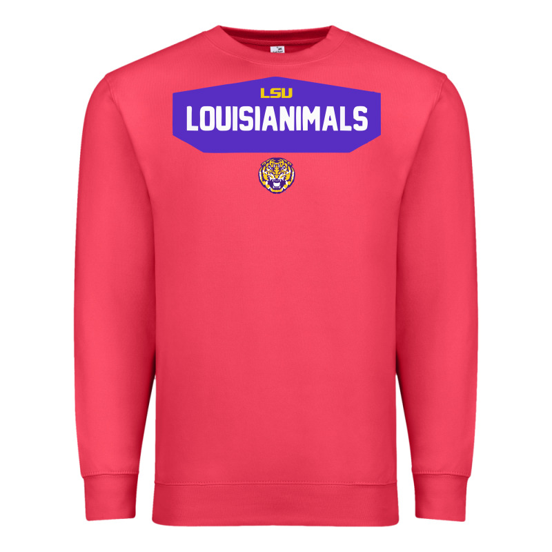 Lsu Louisianimals Premium Sweatshirt by linhVisuals | Teevron