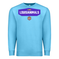 Ocean Blue lsu louisianimals Premium Sweatshirt - linhVisuals