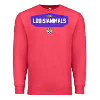 Cardinal lsu louisianimals Premium Sweatshirt - linhVisuals