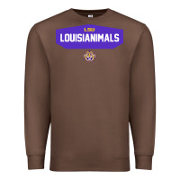 Chestnut lsu louisianimals Premium Sweatshirt - linhVisuals