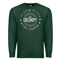 Sports Green graphic 365 grumpy the legend men funny gift Premium Sweatshirt - linhVisuals