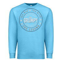Ocean Blue graphic 365 grumpy the legend men funny gift Premium Sweatshirt - linhVisuals