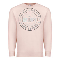 Pale Pink graphic 365 grumpy the legend men funny gift Premium Sweatshirt - linhVisuals