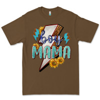 Cacao Boy mama lightning bold mother's day Premium Tee - HowdyJamesFarm