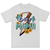 Dove Grey Boy mama lightning bold mother's day Premium Tee - HowdyJamesFarm