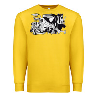 Lemon guernica artwork Premium Sweatshirt - linhVisuals