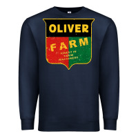 Navy oliver farm Premium Sweatshirt - linhVisuals