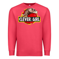Cardinal clever girl Premium Sweatshirt - linhVisuals