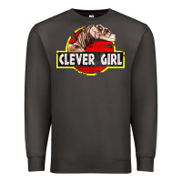 Smoke clever girl Premium Sweatshirt - linhVisuals