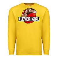Lemon clever girl Premium Sweatshirt - linhVisuals