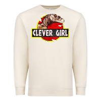 Sandshell clever girl Premium Sweatshirt - linhVisuals