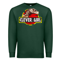 Sports Green clever girl Premium Sweatshirt - linhVisuals