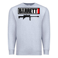 Heather Grey barrett firearm company Premium Sweatshirt - linhVisuals