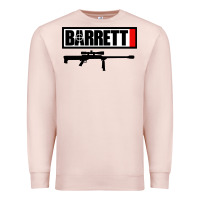 Pale Pink barrett firearm company Premium Sweatshirt - linhVisuals