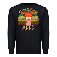 Black the muppet show beaker meepers gonna meep Premium Sweatshirt - linhVisuals