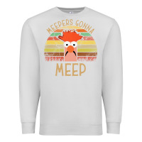 Dove Grey the muppet show beaker meepers gonna meep Premium Sweatshirt - linhVisuals