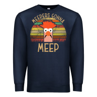 Navy the muppet show beaker meepers gonna meep Premium Sweatshirt - linhVisuals