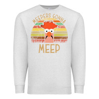 Oatmeal Heather the muppet show beaker meepers gonna meep Premium Sweatshirt - linhVisuals
