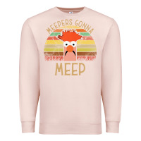 Pale Pink the muppet show beaker meepers gonna meep Premium Sweatshirt - linhVisuals