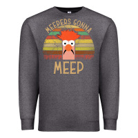 Charcoal Heather the muppet show beaker meepers gonna meep Premium Sweatshirt - linhVisuals