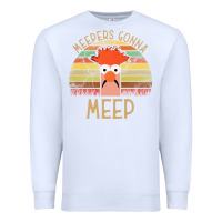 White the muppet show beaker meepers gonna meep Premium Sweatshirt - linhVisuals
