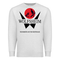 Oatmeal Heather wolfsheim german music Premium Sweatshirt - linhVisuals