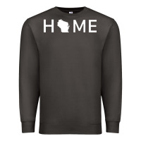 Smoke home in wisconsin love u.s Premium Sweatshirt - linhVisuals