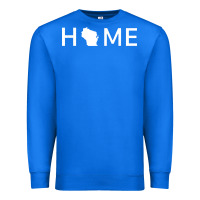 True Royal home in wisconsin love u.s Premium Sweatshirt - linhVisuals
