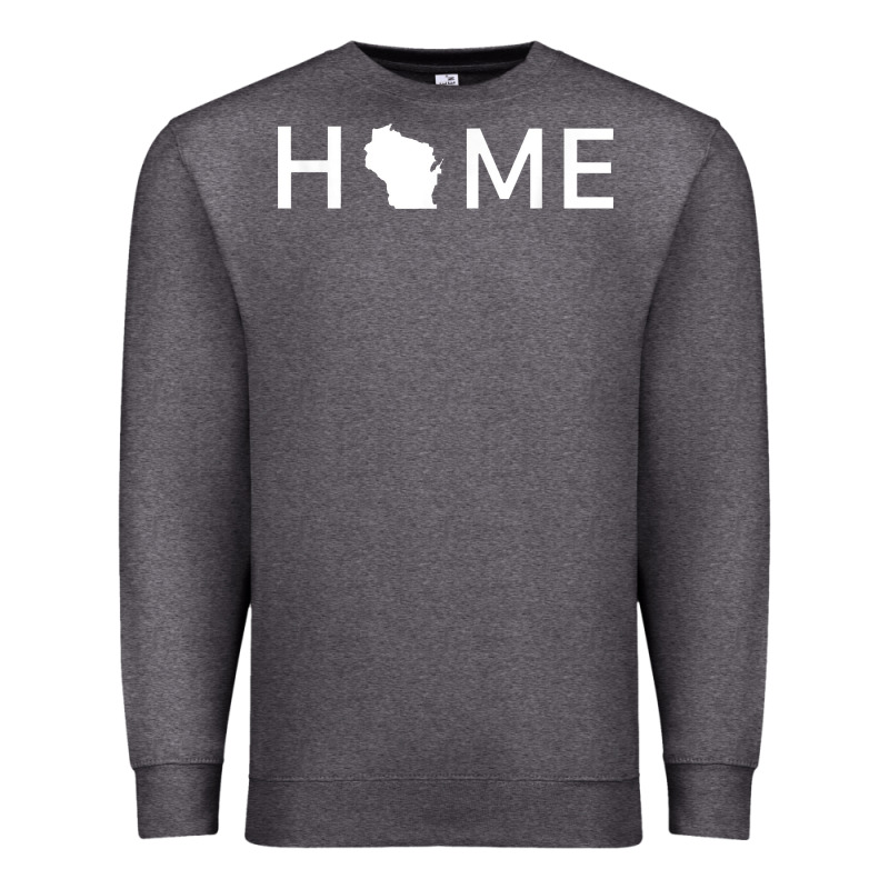 Home In Wisconsin Love U.s Premium Sweatshirt by linhVisuals | Teevron