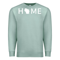 Seafoam home in wisconsin love u.s Premium Sweatshirt - linhVisuals