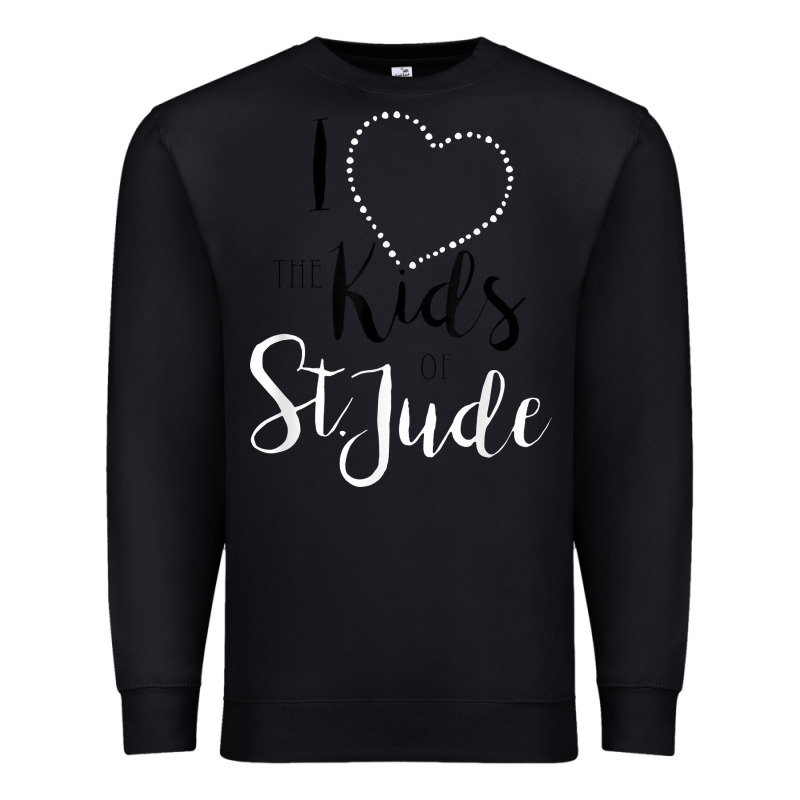 I Love And Heart The Kids Of St Jude Shirt For Runners Premium Sweatshirt by linhVisuals | Teevron
