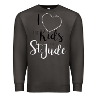 Smoke i love and heart the kids of st jude shirt for runners Premium Sweatshirt - linhVisuals