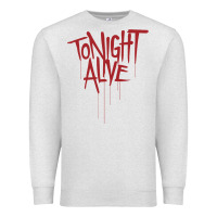 Oatmeal Heather tonight alive Premium Sweatshirt - linhVisuals