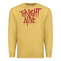 Antique Gold tonight alive Premium Sweatshirt - linhVisuals