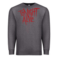 Charcoal Heather tonight alive Premium Sweatshirt - linhVisuals