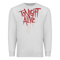 Dove Grey tonight alive Premium Sweatshirt - linhVisuals