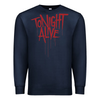 Navy tonight alive Premium Sweatshirt - linhVisuals