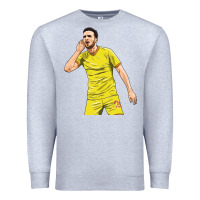Heather Grey Diogo Jota Premium Sweatshirt - linhVisuals