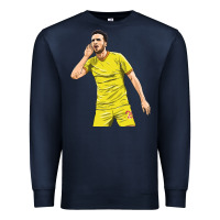 Navy Diogo Jota Premium Sweatshirt - linhVisuals