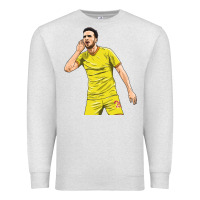 Oatmeal Heather Diogo Jota Premium Sweatshirt - linhVisuals
