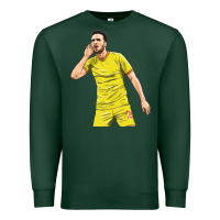 Sports Green Diogo Jota Premium Sweatshirt - linhVisuals