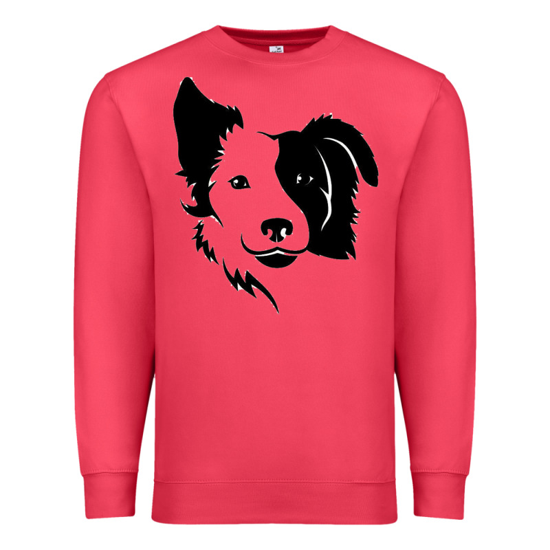 Dog, Collie, Dogs, Collies, Border Collies, Puppy, Sheepdog Premium Sweatshirt by linhVisuals | Teevron