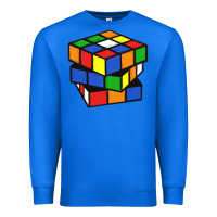 True Royal rubik cube Premium Sweatshirt - linhVisuals