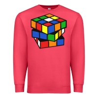 Cardinal rubik cube Premium Sweatshirt - linhVisuals