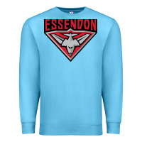 Ocean Blue essendon fc Premium Sweatshirt - linhVisuals