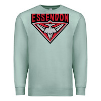 Seafoam essendon fc Premium Sweatshirt - linhVisuals