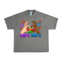 Tornado LGBTQ+ You Are Safe Here Urban Heavy Tee - BundleAndBundleShop